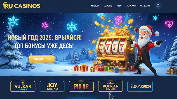 Новогодний Бонусный Шторм: Как Выжать Максимум из Праздничных Акций Казино в России — Гид от rucasinos.ru!